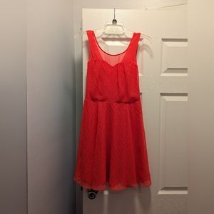 Hot pink express dress size 2